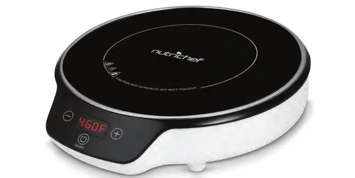 Nutrichef Portable Single Burner Induction Cooktop User Manual