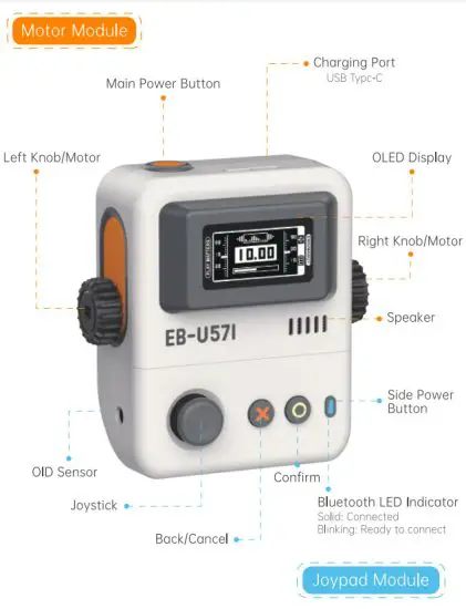 EnigmaBot E1 Game Building Kits - SPECIFICATION