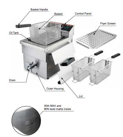 duxtop-BT-350Z8C-Commercial-Induction-Deep-Fryer-with-Drain-fig-2