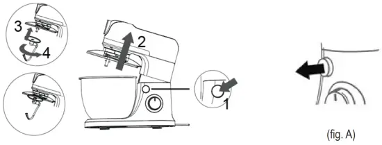 KASANOVA HGK000002NOC Multi Functional Stand Mixer - BLENDER