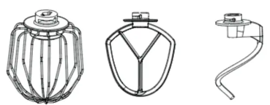 KASANOVA HGK000002NOC Multi Functional Stand Mixer - mixture