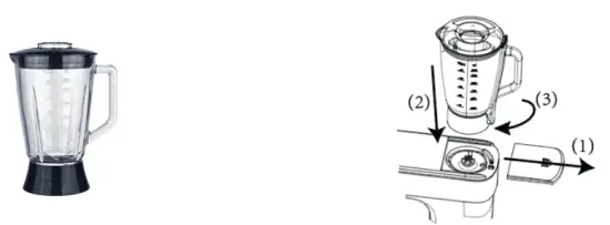 KASANOVA HGK000002NOC Multi Functional Stand Mixer - power cord