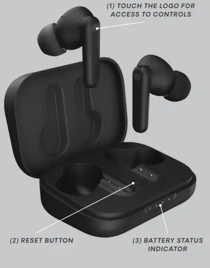 urbanista London Active Noise Cancelling Earbuds - fig1