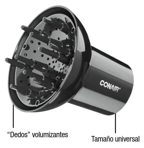 CONAIR DF09 Volumizing Diffuser Hair Dryer - DIFFUSER