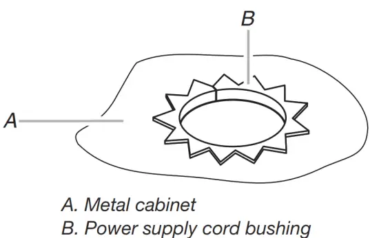 Whirlpool 6138644 Microwave Hood Combination - bushing