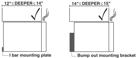Whirlpool 6138644 Microwave Hood Combination - mounting