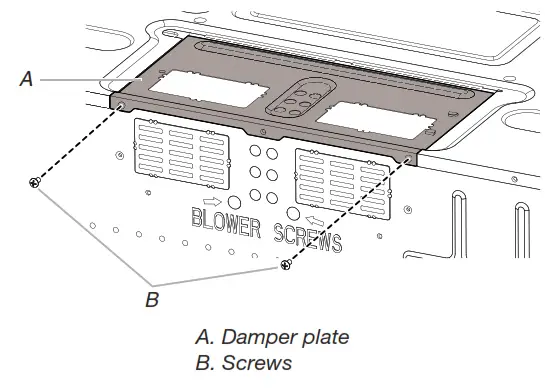 Whirlpool 6138644 Microwave Hood Combination - screws