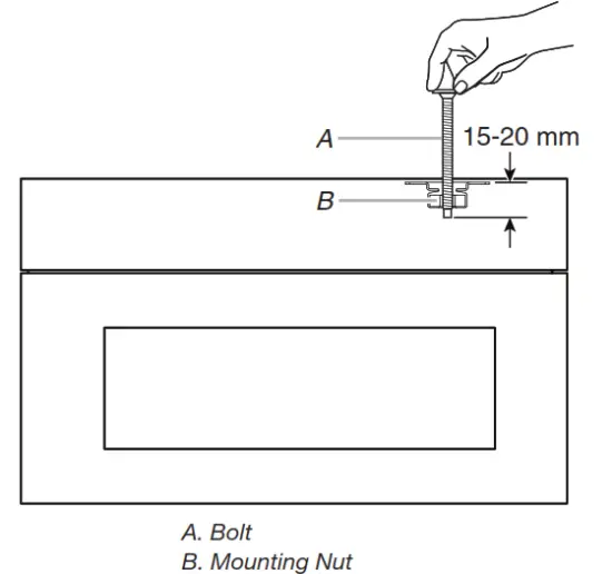 Whirlpool 6138644 Microwave Hood Combination - tighten
