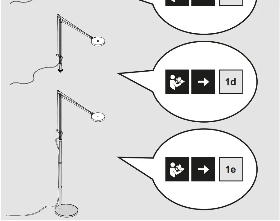 Artemide 1739010A Demetra Professional Table Table Lamp - Product Overview 4