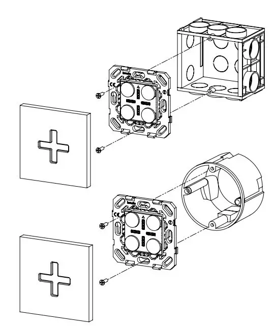 basale Eve Plus Wall Base 24v Instruction - Wall boxes