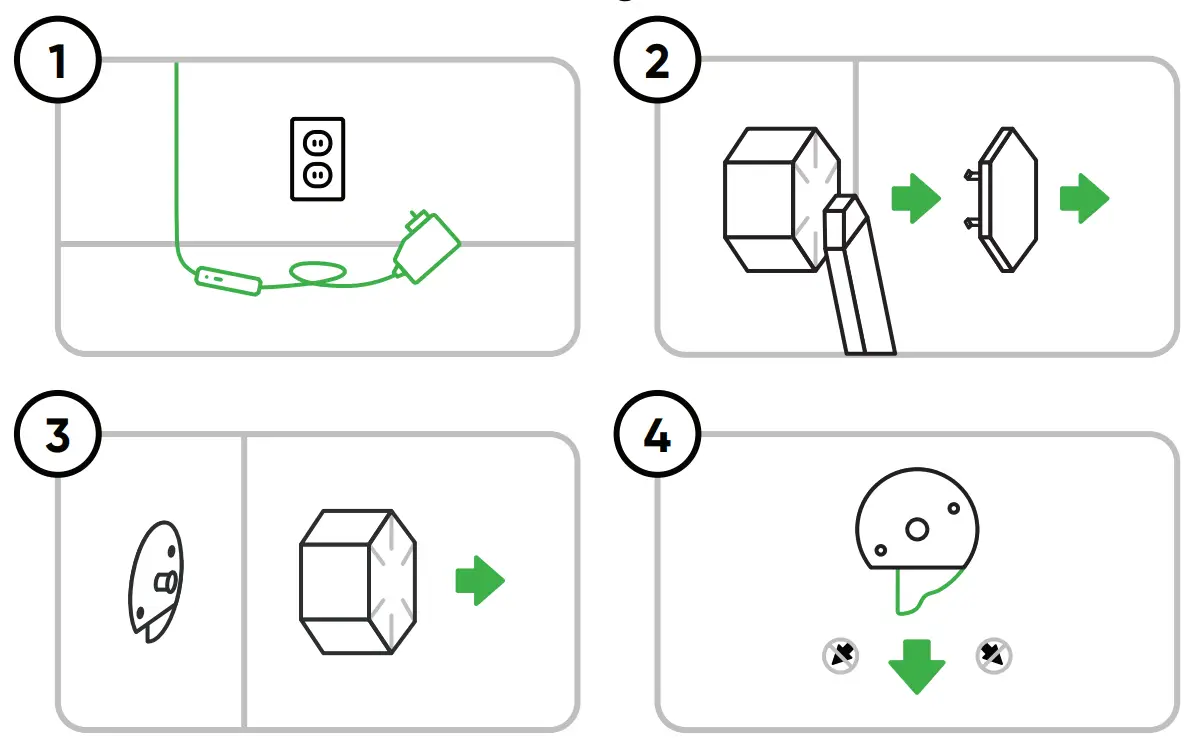 nanoleaf Smarter Kit User Guide - Dismounting Your Lines