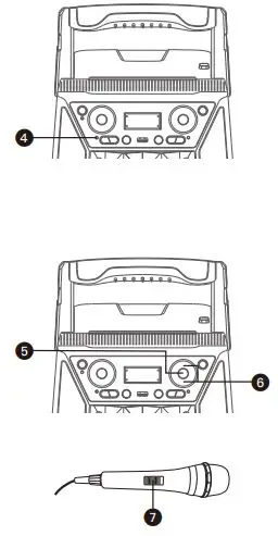 singing machine SML 2250 Bluetooth Karaoke System fig 13