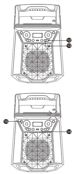 singing machine SML 2250 Bluetooth Karaoke System fig 16