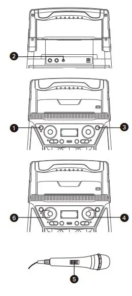 singing machine SML 2250 Bluetooth Karaoke System fig 17