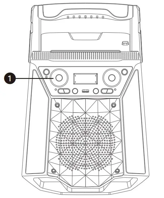 singing machine SML 2250 Bluetooth Karaoke System fig 9