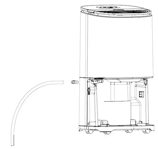 MeacoDry Arete One 10 12L Dehumidifier and Air Purifier - Continuous Drainage 2