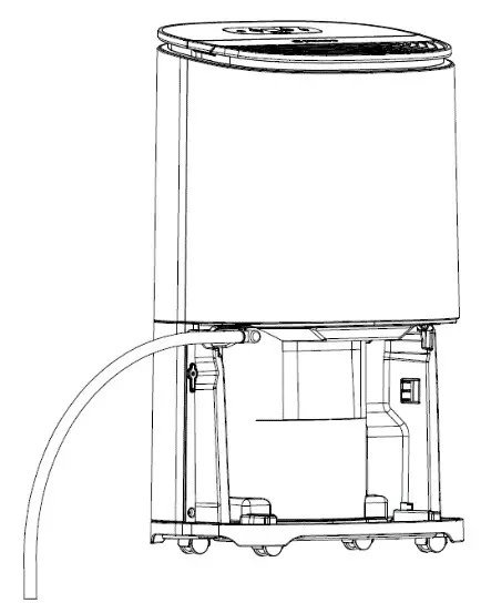 MeacoDry Arete One 10 12L Dehumidifier and Air Purifier - Continuous Drainage 3