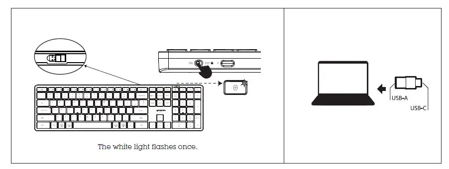 J BURROWS Elite KB300 Wireless Keyboard fig 2