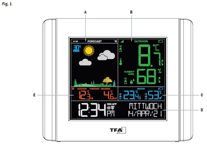 TFA 35.8000.01 View Meteo WLAN Radio Weather Station-1 - Copy