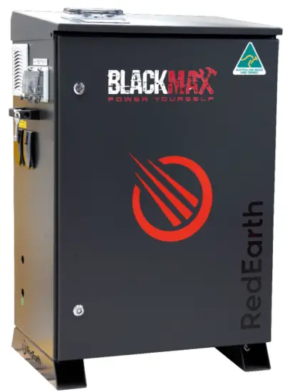 RedEarth BlackMax Off grid Battery System -