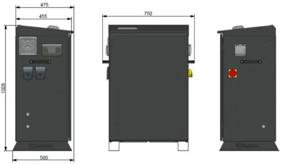 RedEarth BlackMax Off grid Battery System - 3