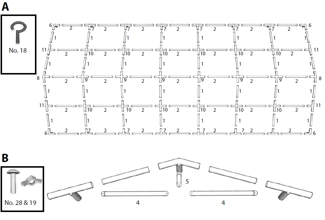 DANCOVER B00XWB5ZGS Party Tent CombiTents 6m Series PVC -FIG-5