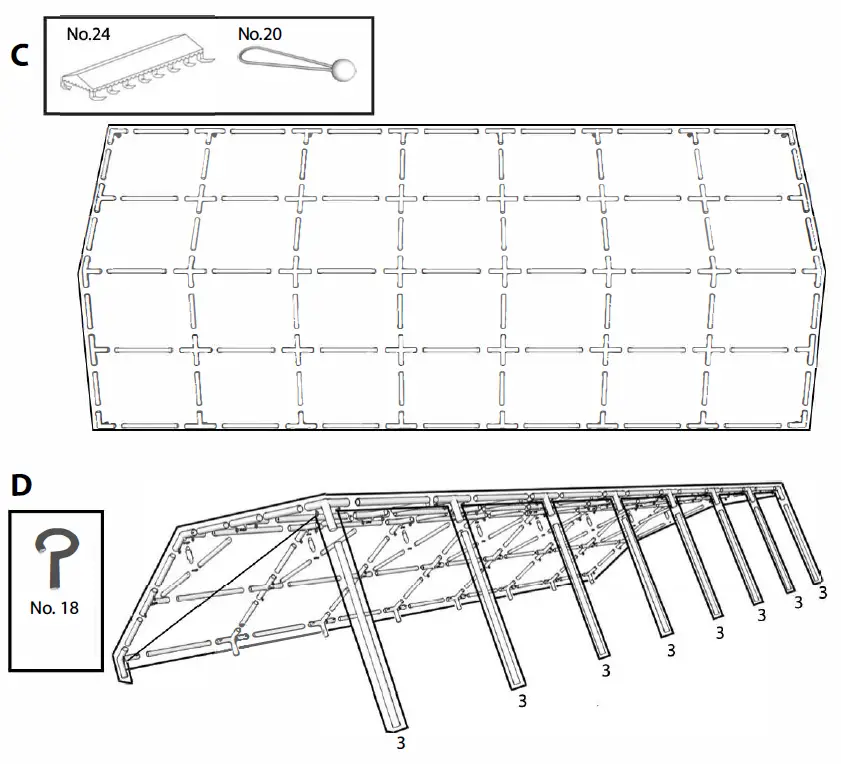 DANCOVER B00XWB5ZGS Party Tent CombiTents 6m Series PVC -FIG-6
