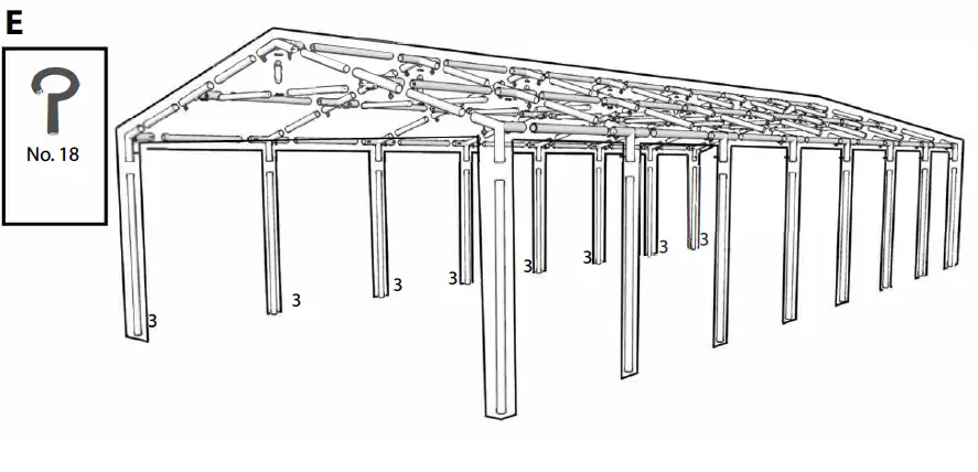 DANCOVER B00XWB5ZGS Party Tent CombiTents 6m Series PVC -FIG-7