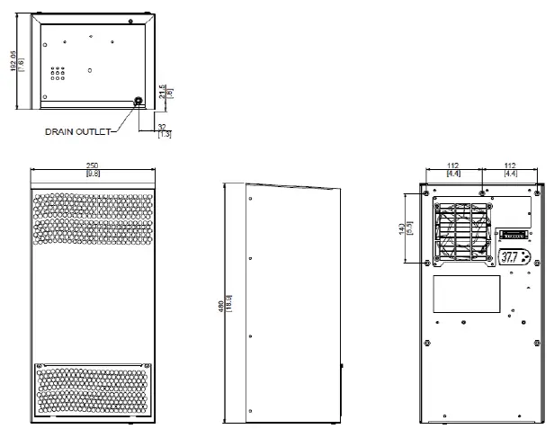 SCE-AC1000B230VSS Air Conditioner--