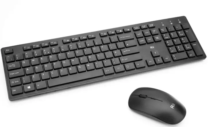 Rii RK200 2.4G Wireless Keyboard and Mouse Combo