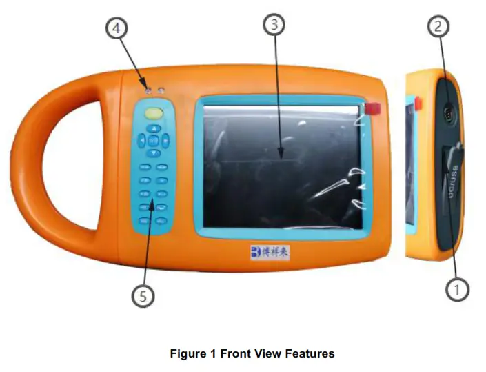 ZHENGZHOU BOXIANGLAI ELECTRONIC SCI TECHNO LTD BXL M3 Full Digital Veterinary B Ultrasound Device - Figure 1 Front View Features