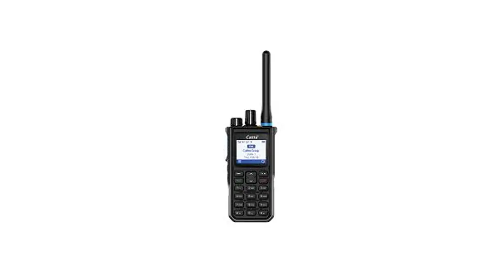 Caltta Dh590 Digital Portable Radio User Guide