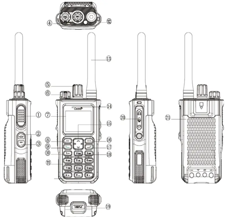 Caltta DH590 Digital Portable Radio