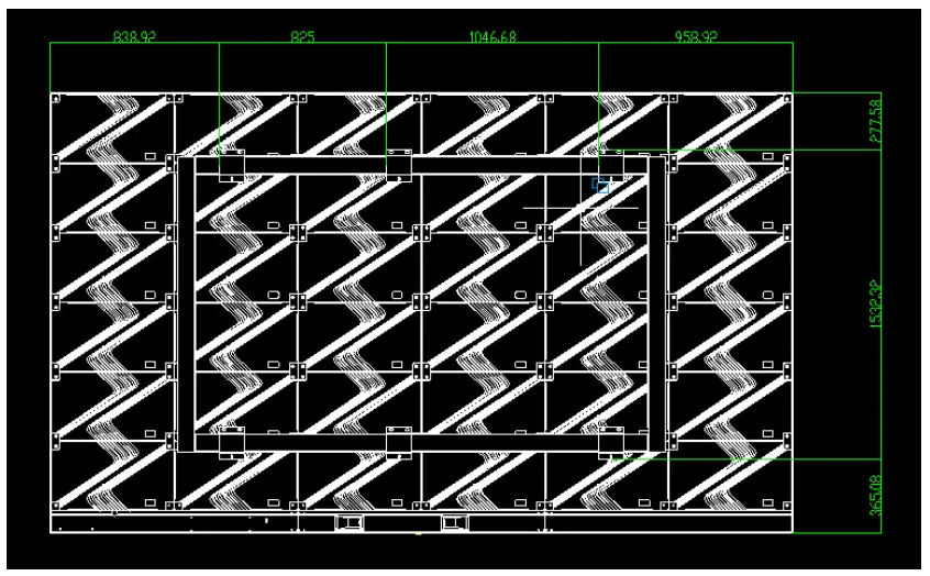 Absenicon C165 Permanent Indoor 12 Display - Assemble frame 3