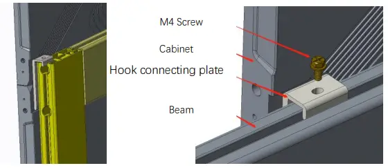 Absenicon C165 Permanent Indoor 12 Display - Install cabinet 3