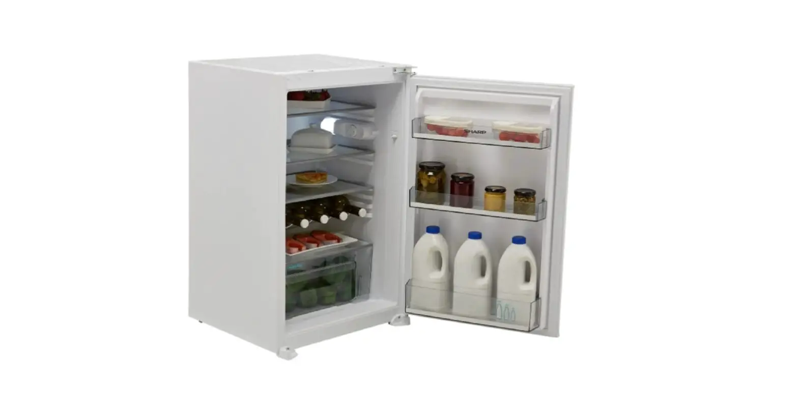 Sharp Sj-lf134m1x-en Integrated Under Counter Fridge User Manual Sharp Sj-lf134m1x-en Integrated Under Counter Fridge User Manual