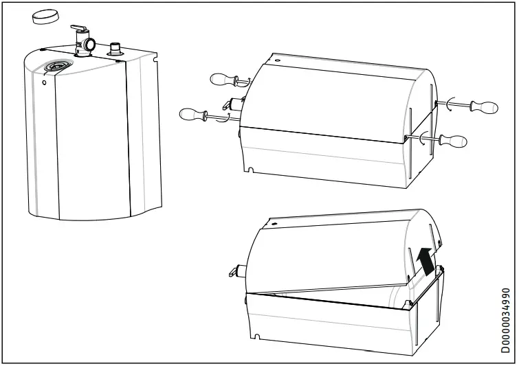 stiebel eltron SHC 2.5 Mini Tank Electric Water Heaters - 5