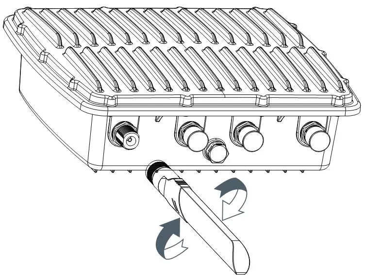 URSALINK LoRaWAN Gateway - Each antenna
