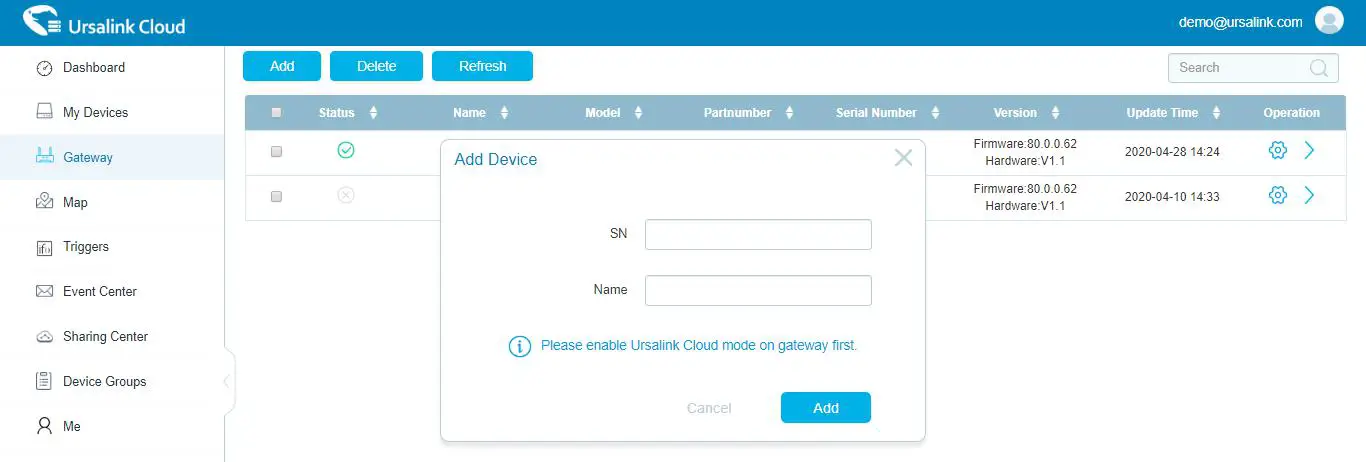 URSALINK LoRaWAN Gateway - Gateway-