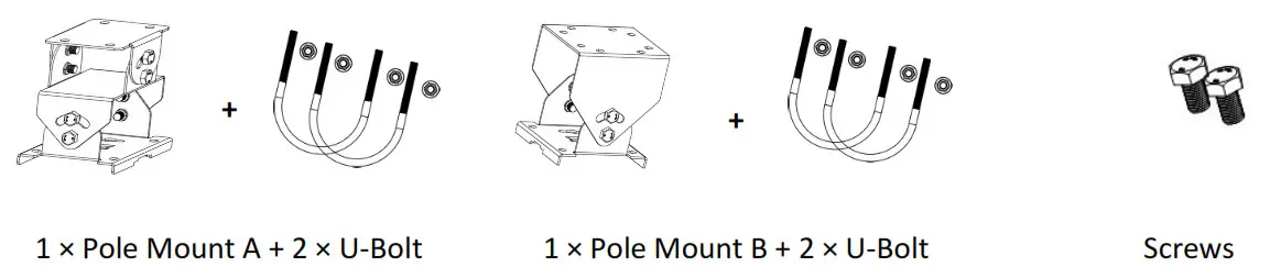 URSALINK LoRaWAN Gateway - Optional Installation Accessories