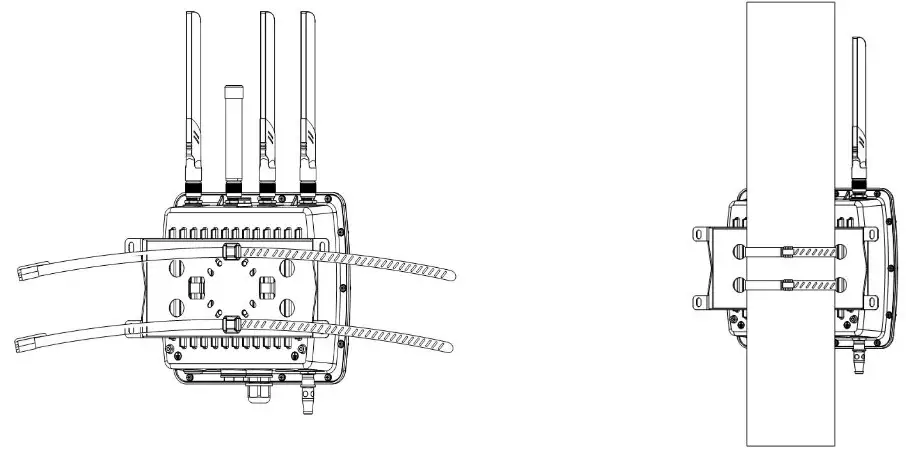 URSALINK LoRaWAN Gateway - Use a screwdriver to tighten