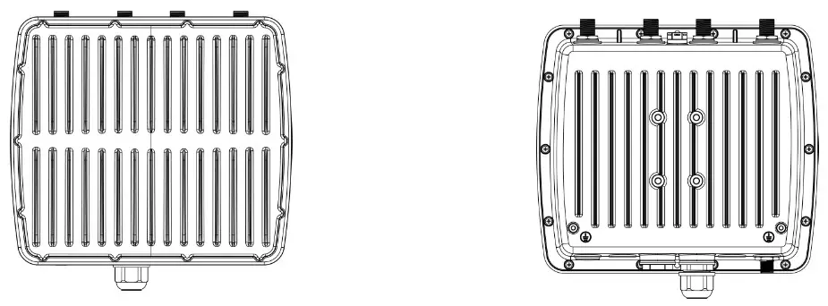 URSALINK LoRaWAN Gateway - op & Bottom View