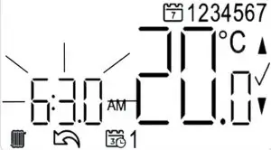 a close up of a clock