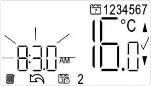 a close up of a clock