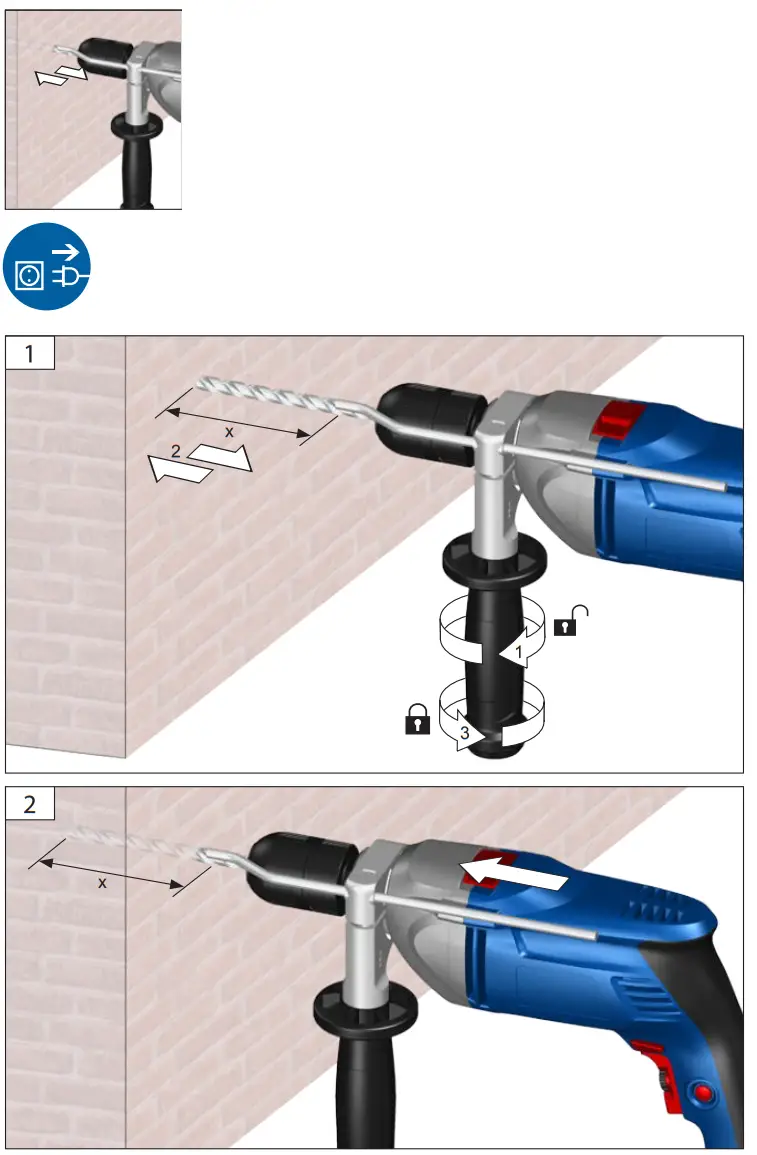 Gude SBM 850 E Hammer Drill - fig 5