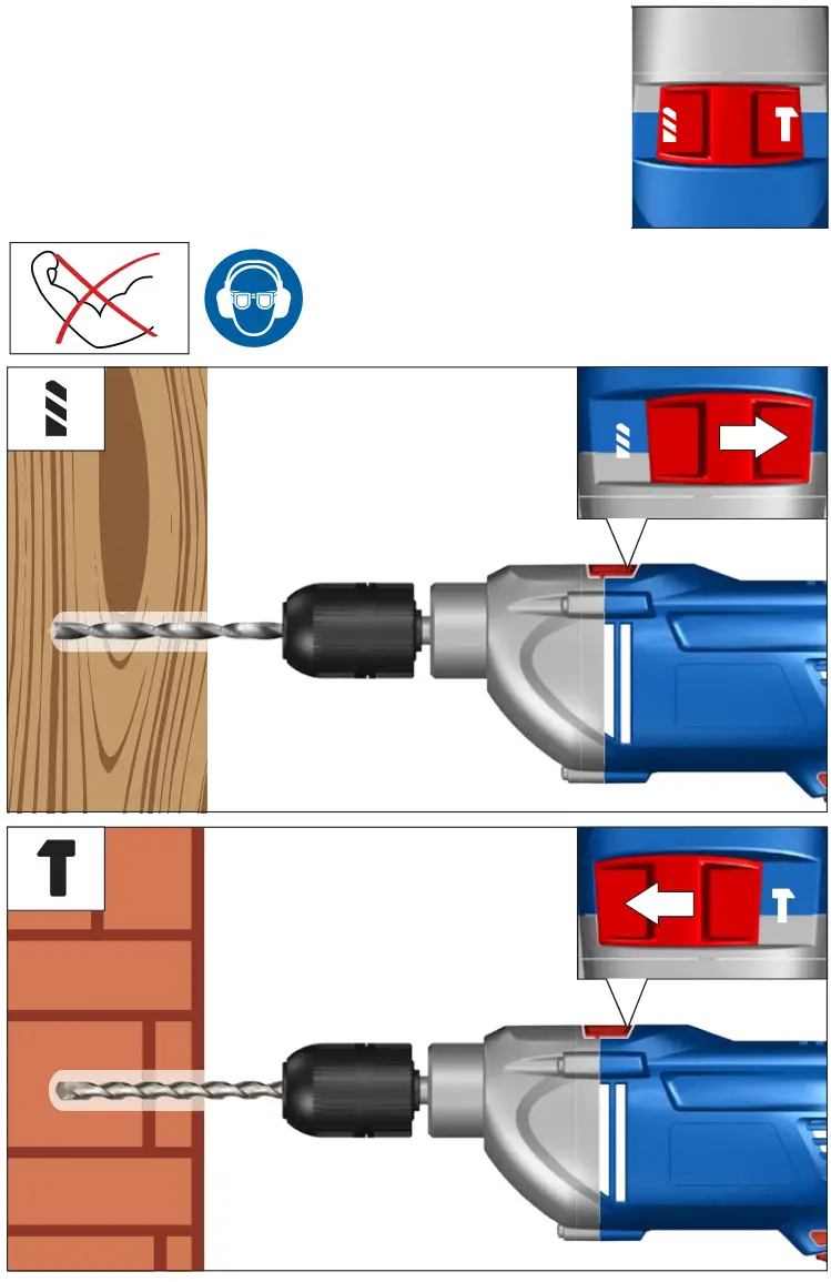 Gude SBM 850 E Hammer Drill - fig 8