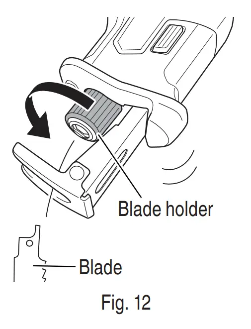 metobo CR 18DA Cordless Reciprocating Saw - fig 11