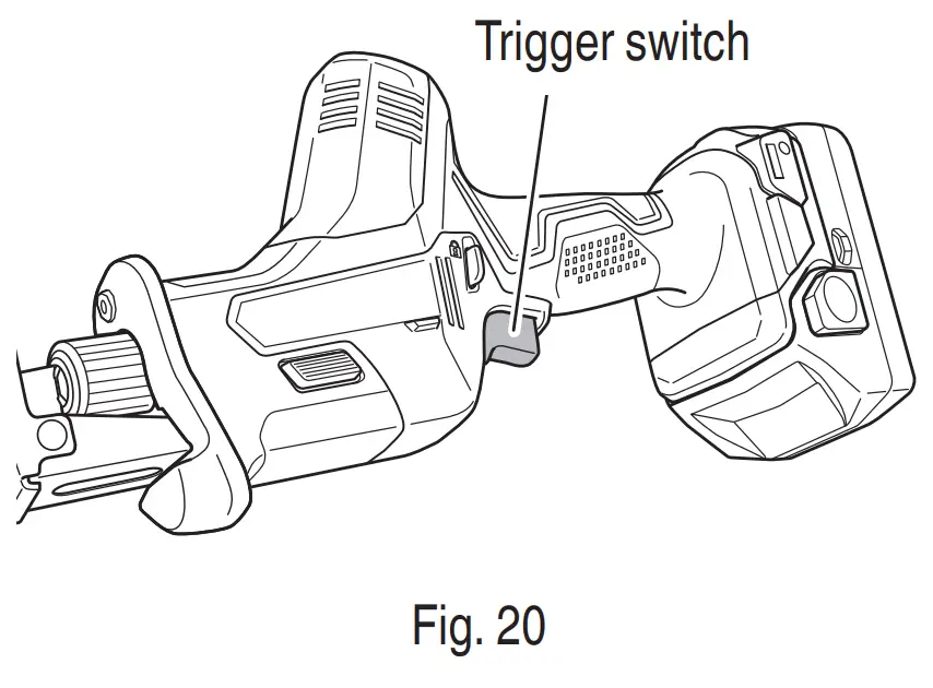 metobo CR 18DA Cordless Reciprocating Saw - fig 19