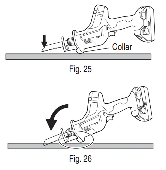 metobo CR 18DA Cordless Reciprocating Saw - fig 24