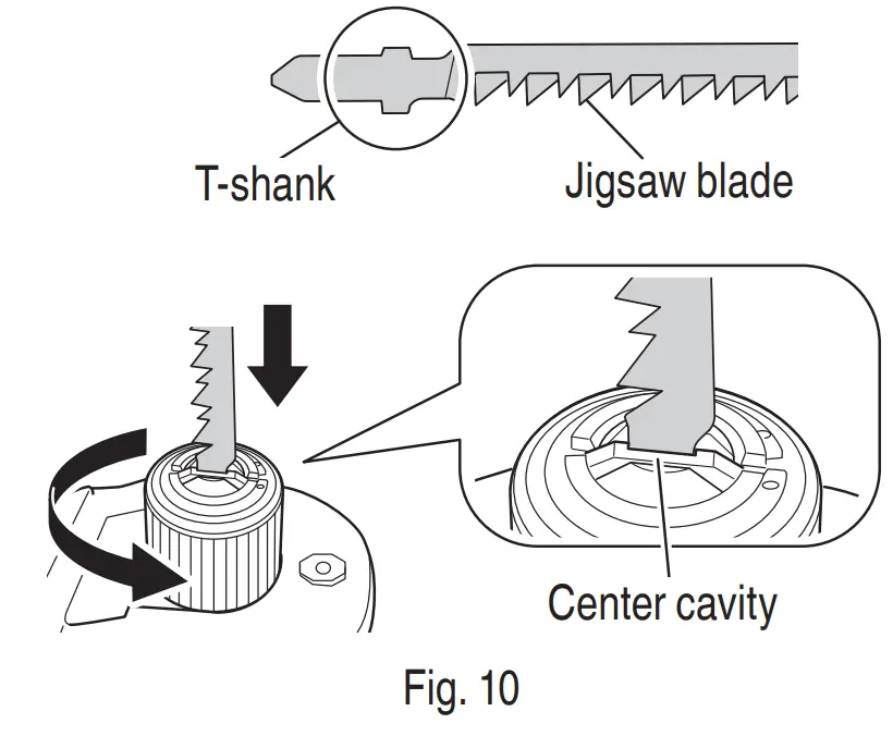 metobo CR 18DA Cordless Reciprocating Saw - fig 9